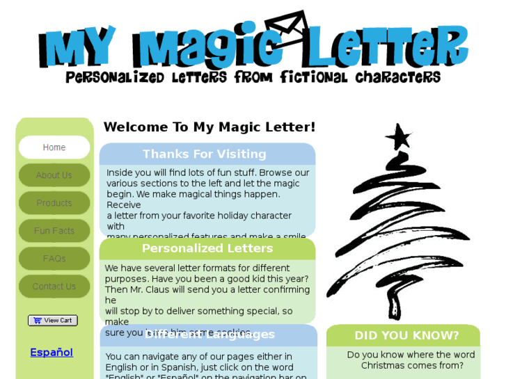 www.mymagicletter.com