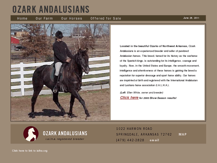 www.ozarkandalusians.com