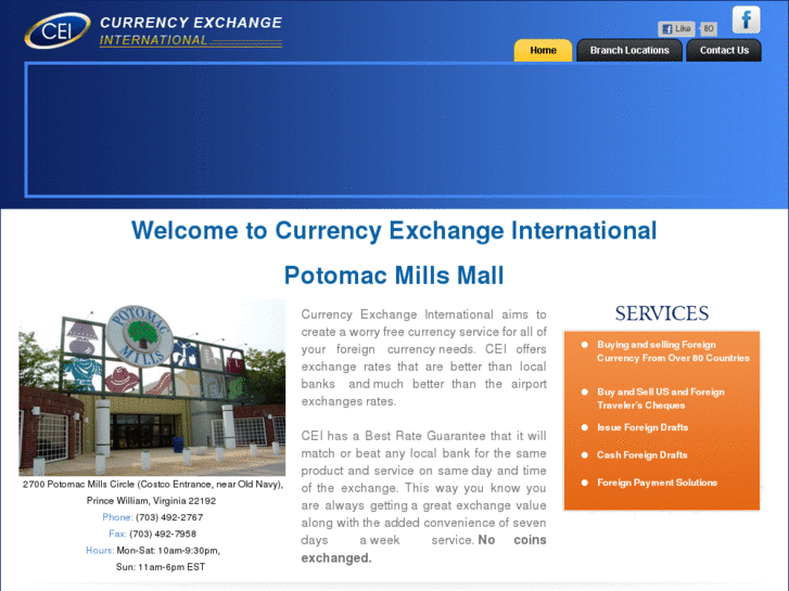 www.potomaccurrencyexchange.com