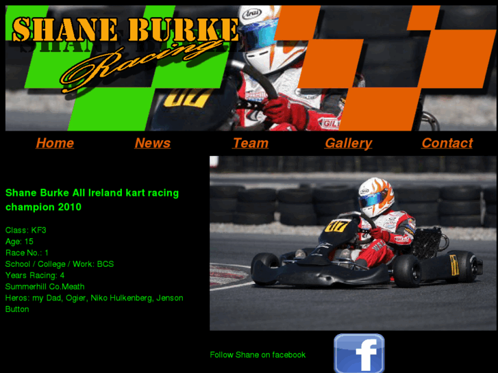 www.shaneburkeracing.com