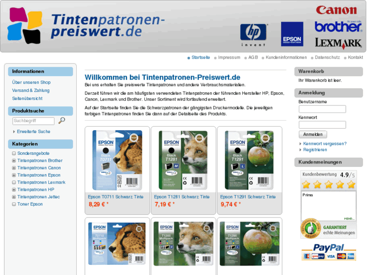www.tintenpatronen-preiswert.de