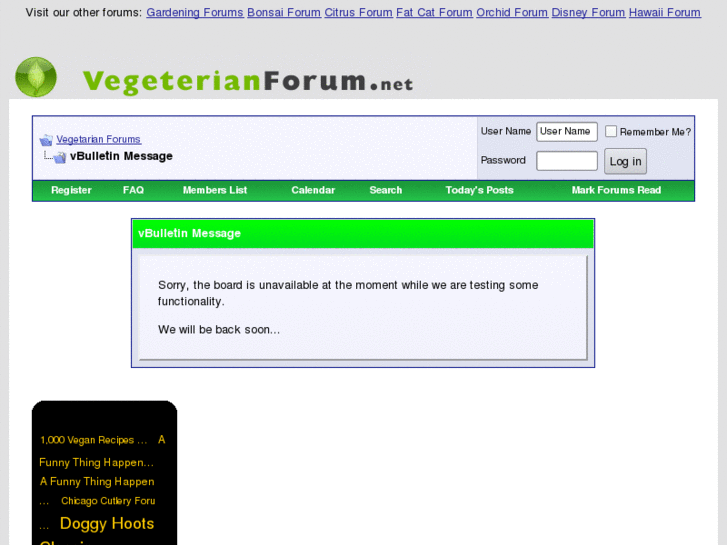 www.vegetarianforum.net