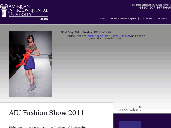 www.aiulondonfashioncollections.com