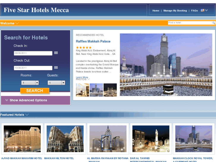 www.fivestarhotelsmecca.com