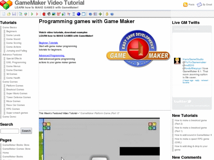 www.gamemakertutorials.com