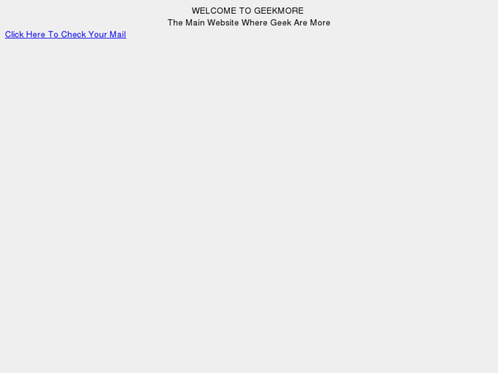 www.geekmore.com