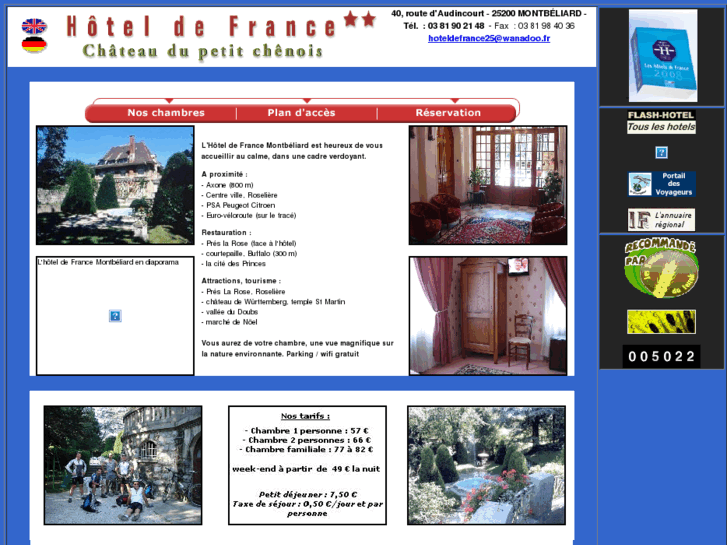 www.hoteldefrance-montbeliard.com
