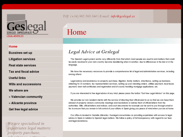 www.legal-advice.es