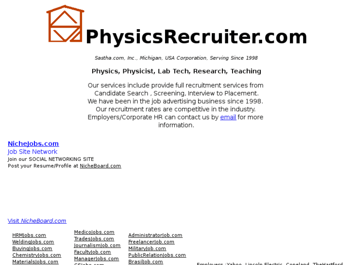 www.physicsrecruiter.com