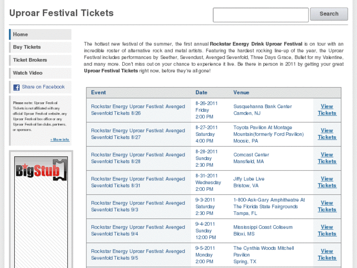 www.uproarfestivaltickets.com