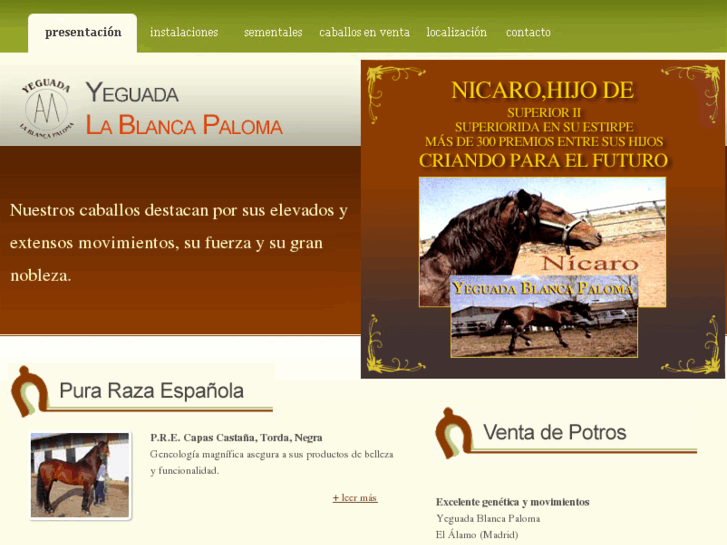 www.yeguadablancapaloma.com