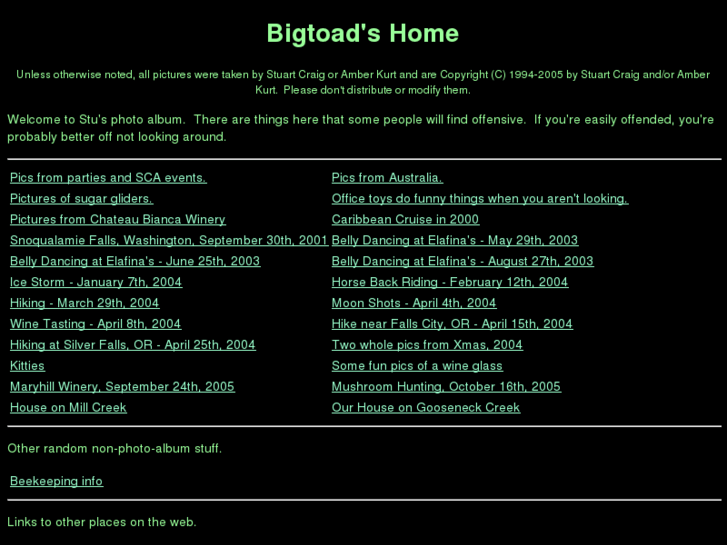 www.bigtoad.net