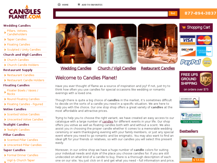 www.candlesplanet.com