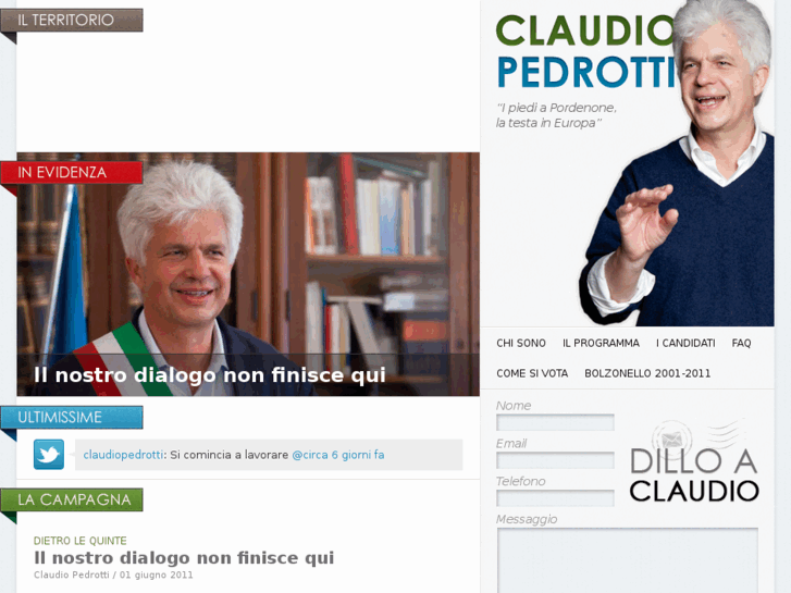 www.claudiopedrotti.it