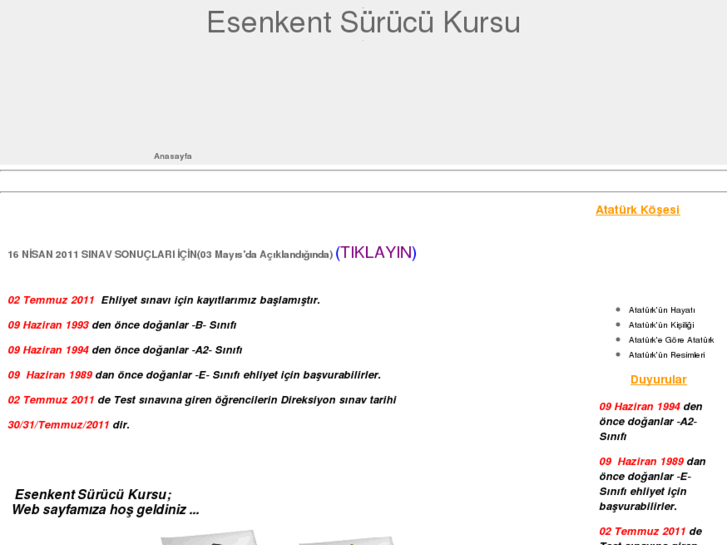 www.esenkentsurucukursu.com