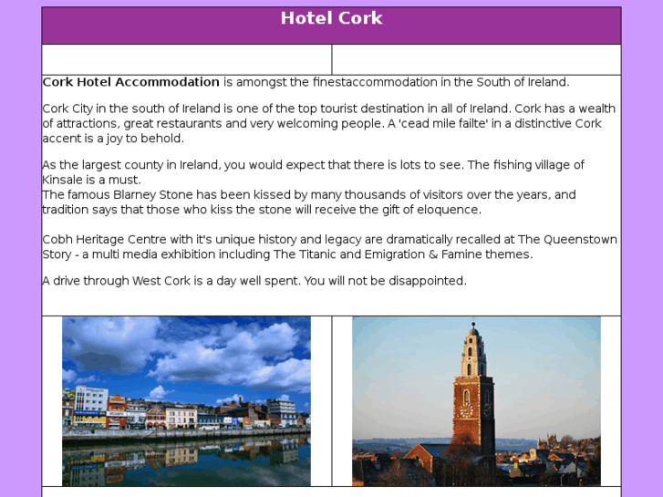 www.hotel-cork.net