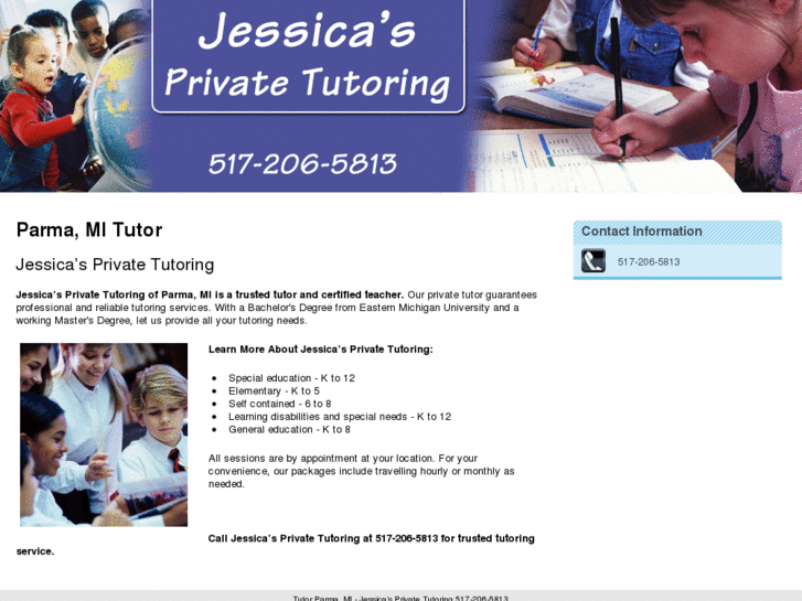 www.jessicasprivatetutorjacksonmi.com