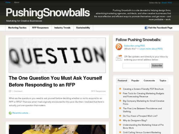 www.pushingsnowballs.com