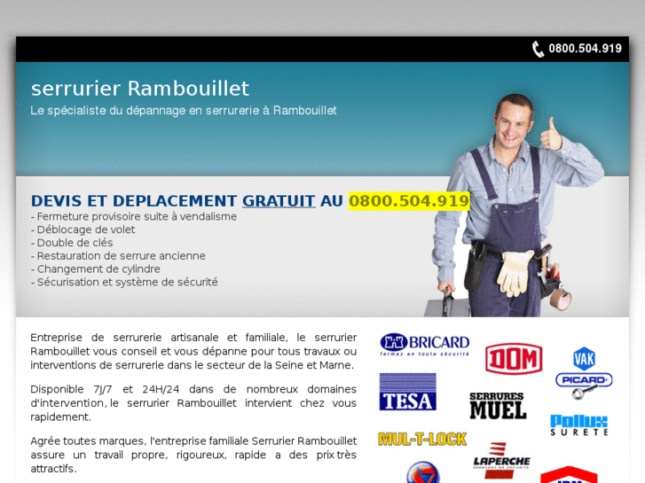 www.serrurerierambouillet.com