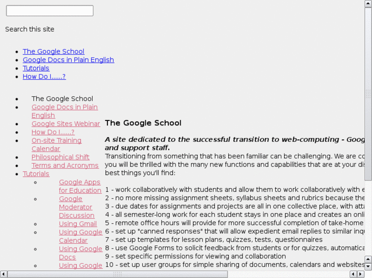 www.thegoogleschool.com