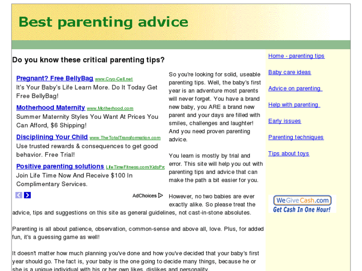 www.best-parenting-advice.info