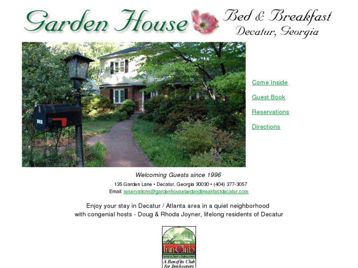 www.gardenhousebedandbreakfastdecatur.com