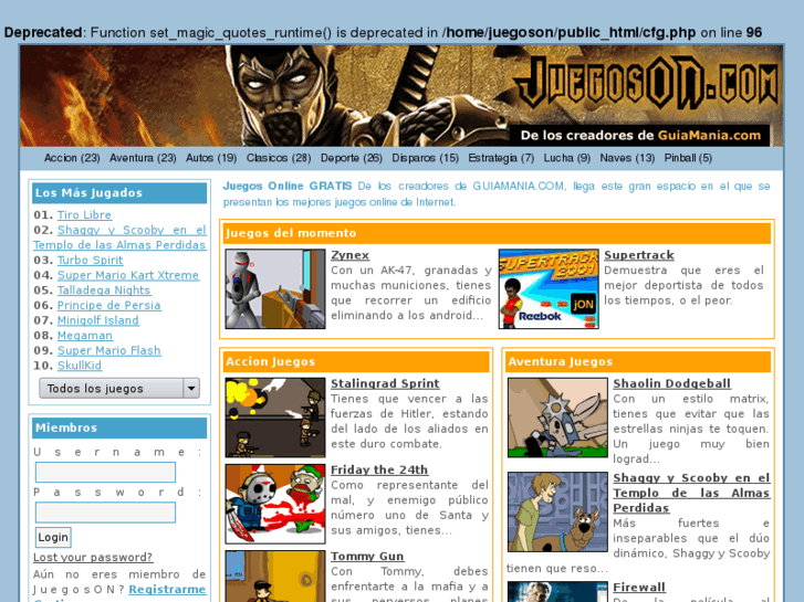 www.juegoson.com