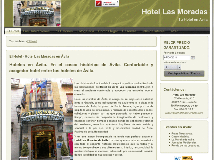 www.lasmoradashotel.com