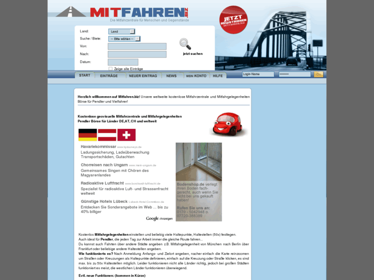 www.mitfahren.biz