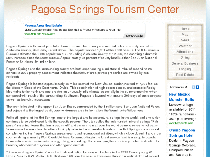 www.pagosaspringstourismcenter.com