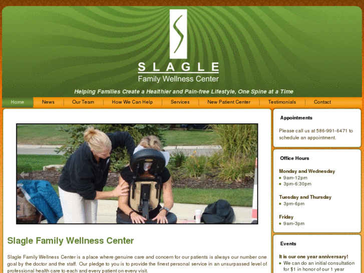 www.slaglefamilywellnesscenter.com