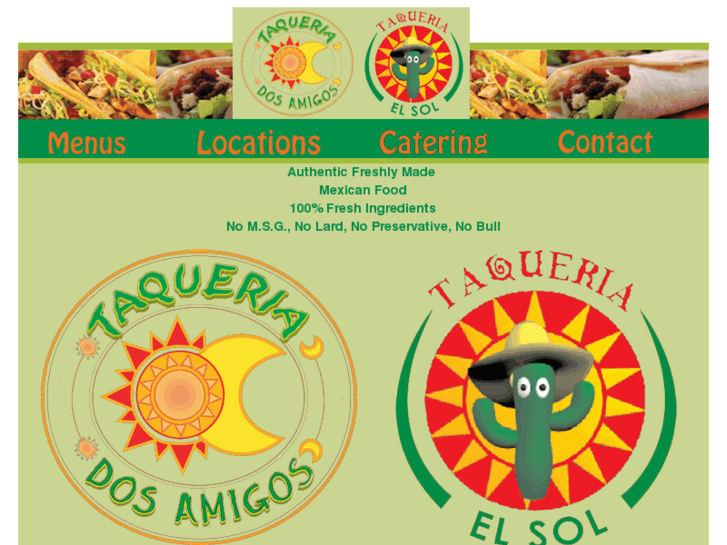 www.taqueriadosamigos.com