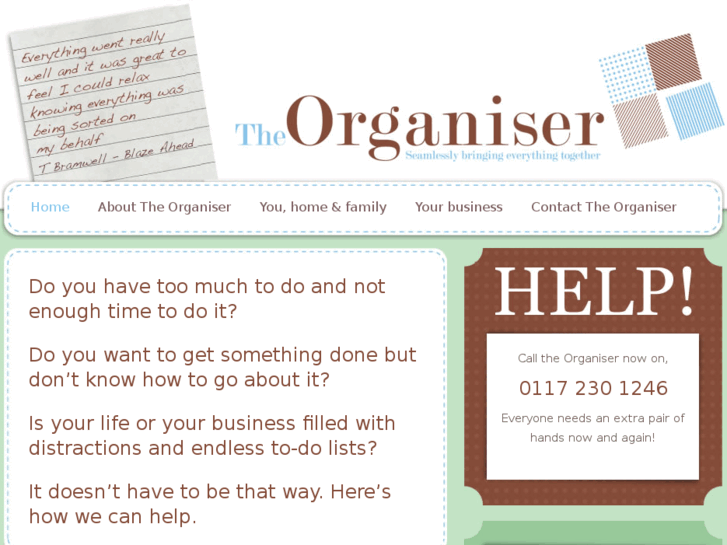 www.theorganiser.org.uk