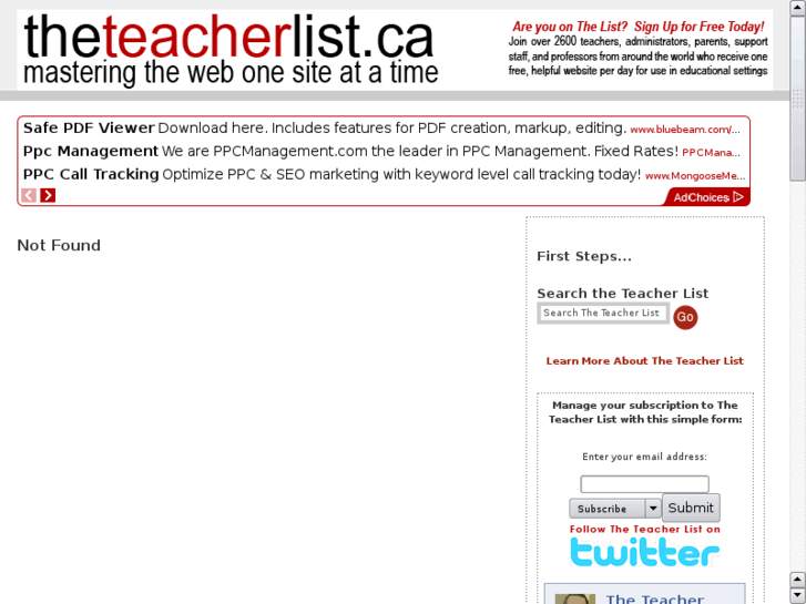 www.theteacherlist.com