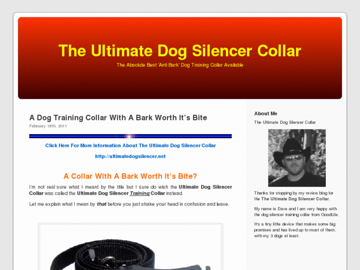 www.ultimatedogsilencer.net