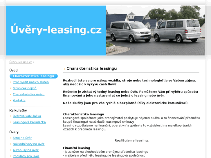 www.uvery-leasing.cz