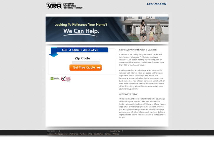 www.veteranrefinanceadministration.com