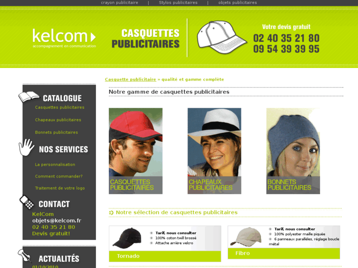 www.casquette-publicitaire-pro.com