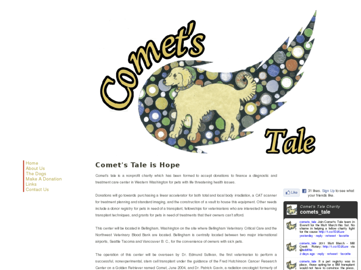 www.comets-tale.com