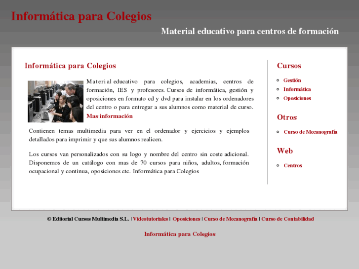 www.informaticaparacolegios.com