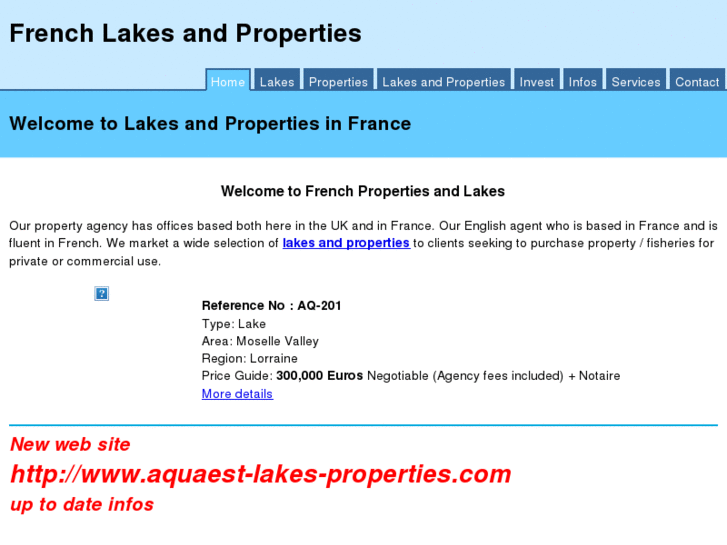 www.lakesproperties4france.com