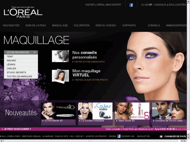 www.lorealmaquillage.com