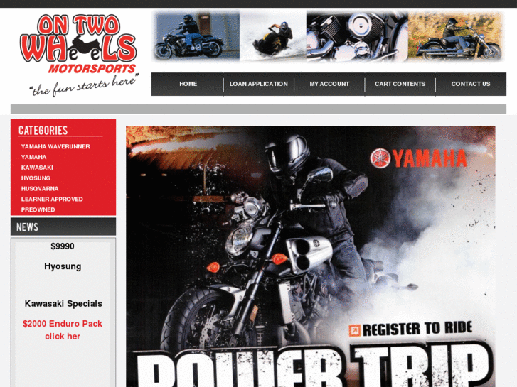 www.ontwowheels.com.au