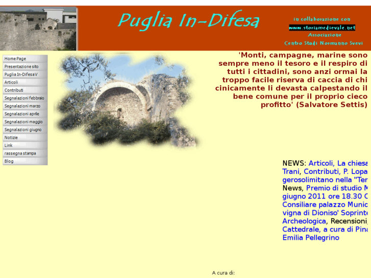 www.pugliaindifesa.org