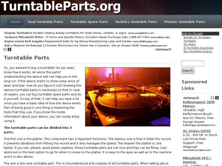 www.turntableparts.org