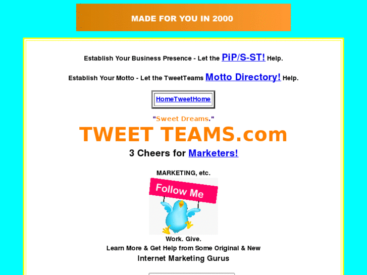 www.tweetteams.com