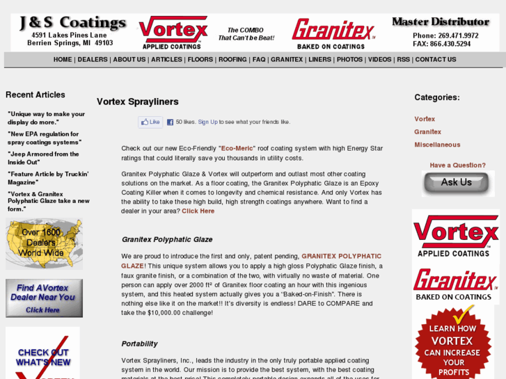 www.vortexsprayonliner.com