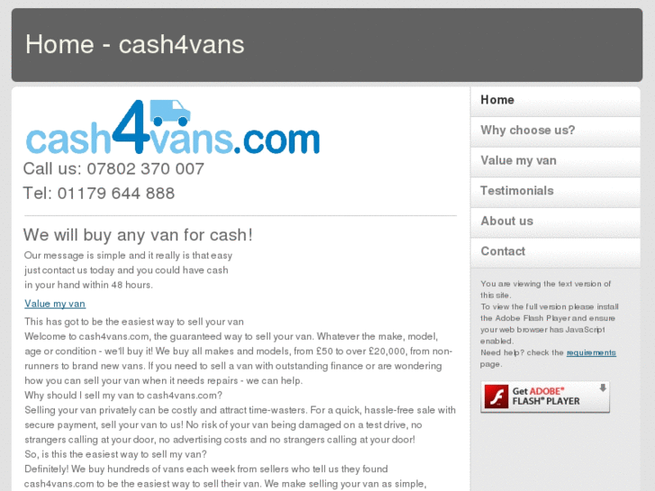 www.cash4vans.com