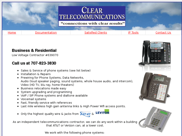 www.clearteleco.com