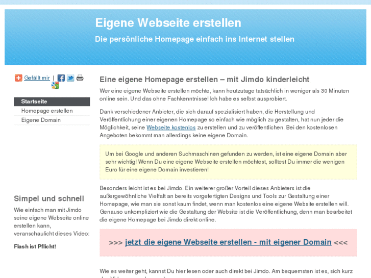 www.eigenewebseiteerstellen.com